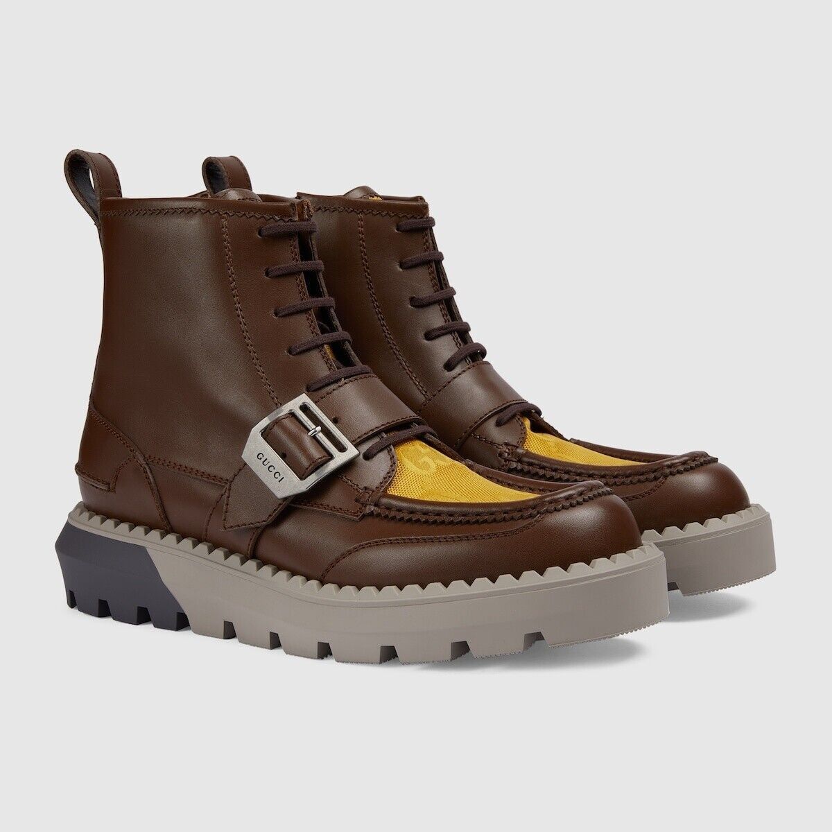 Gucci Men's GG lace-up boot Size US 7 / EU 40 - 1 Thumbnail