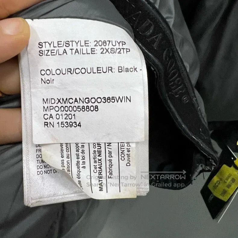 Canada Goose Canada Goose x Y/PROJECT Logo Down Jacket. Size US XS / EU 42 / 0 - 5 Thumbnail