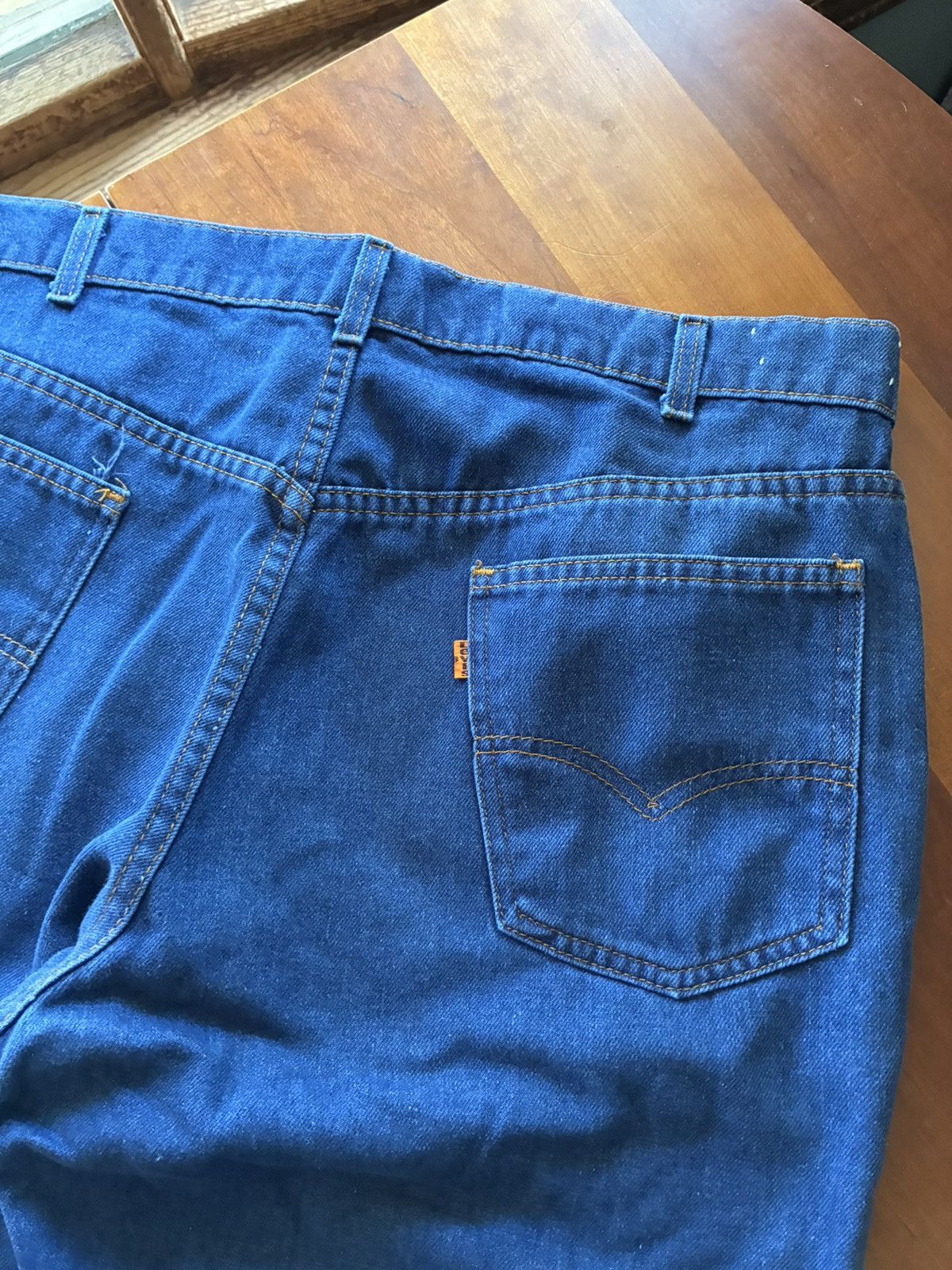 Levi's Vintage 70s Levi thin poly blend bootcut pants Size US 36 / EU 52 - 2 Thumbnail
