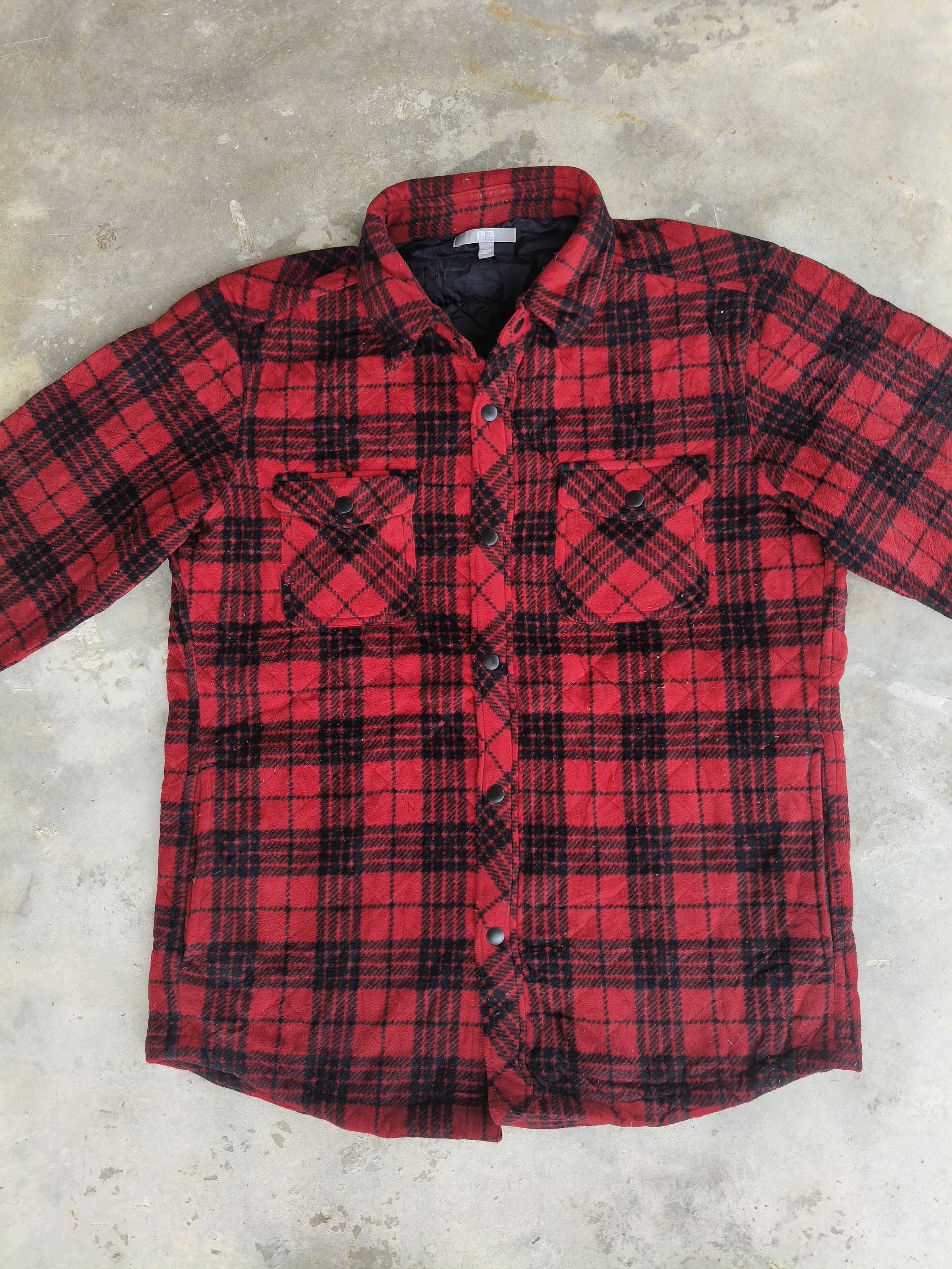 Uniqlo Uniqlo Flannel Jacket Style Size US L / EU 52-54 / 3 - 5 Thumbnail