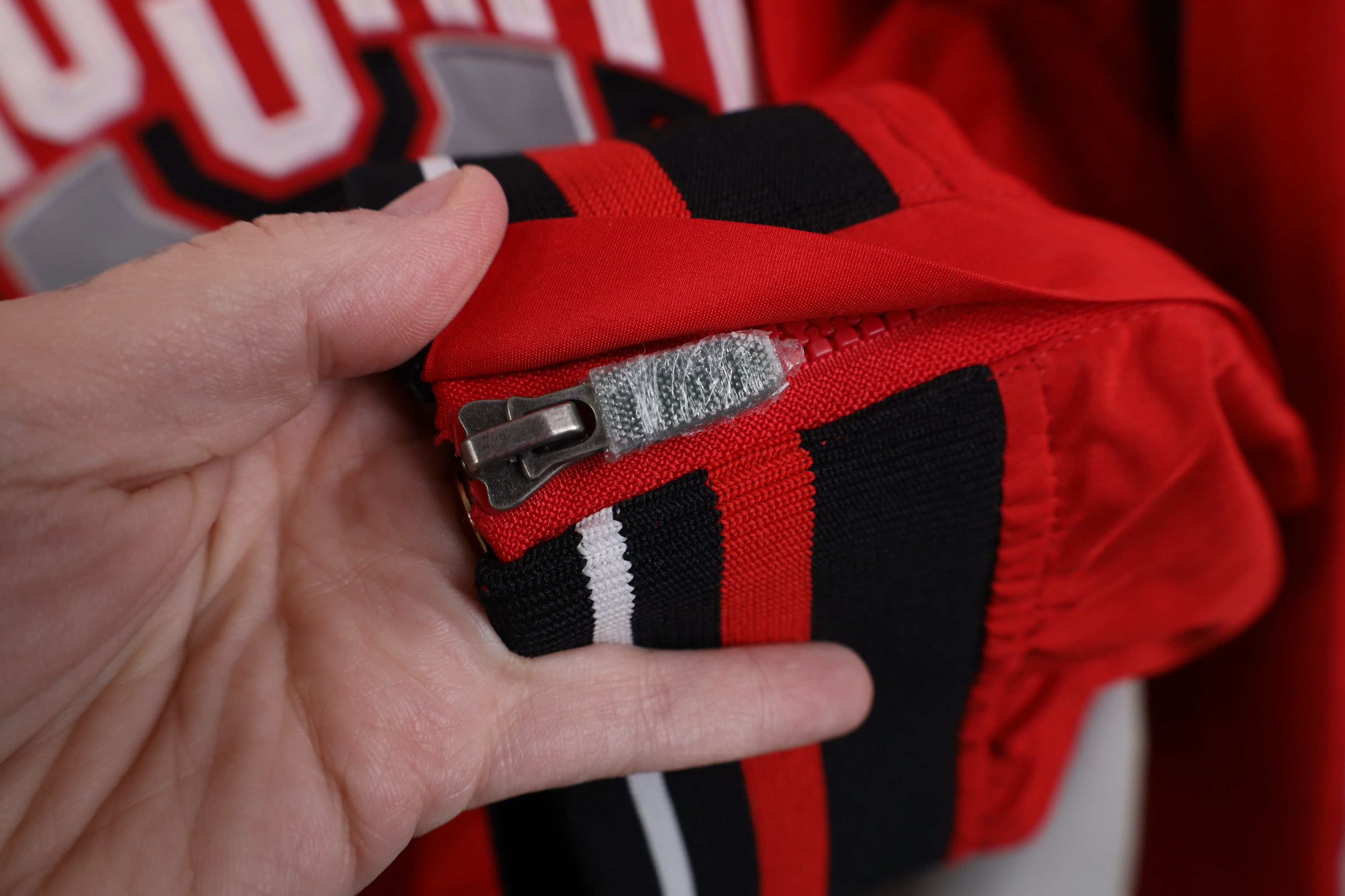 Vintage Vintage 90s Y2K Ohio State University Windbreaker Jacket Size US L / EU 52-54 / 3 - 9 Thumbnail