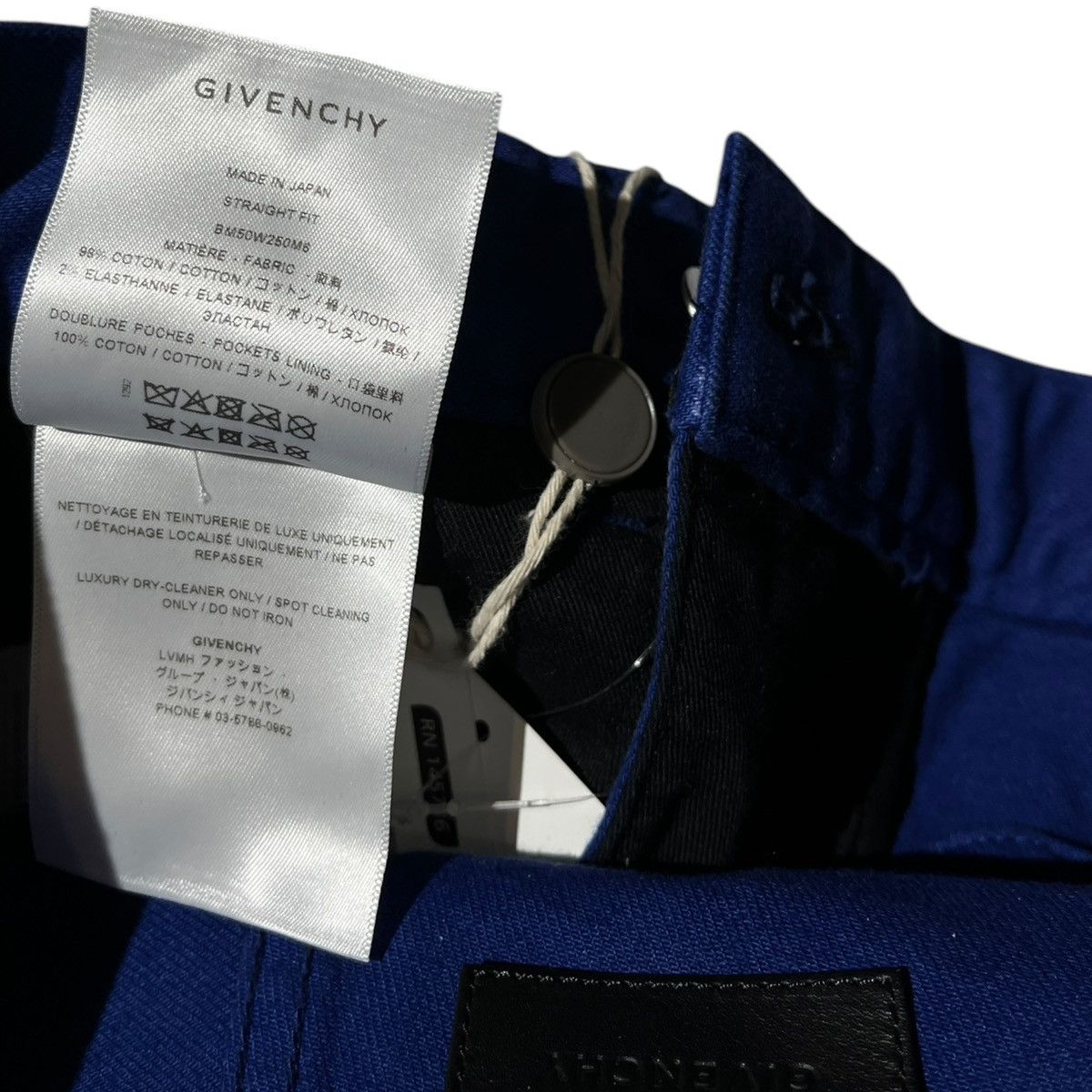 Givenchy Crackled thigh zip denim Size US 29 - 5 Thumbnail