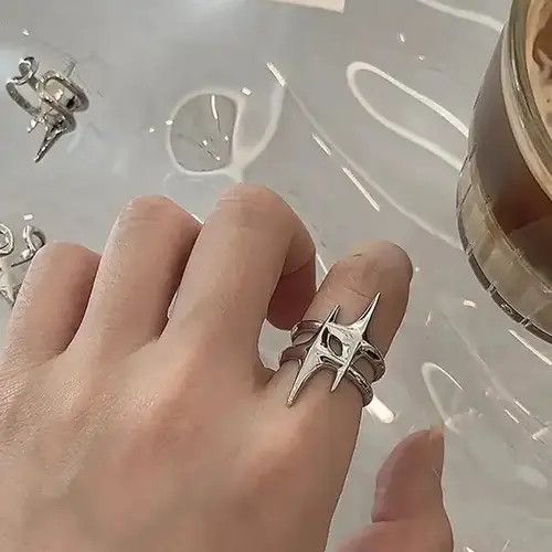 Ring Of Fire Adjustable Simple Senior Sense Adjustable Ring Size ONE SIZE - 4 Thumbnail