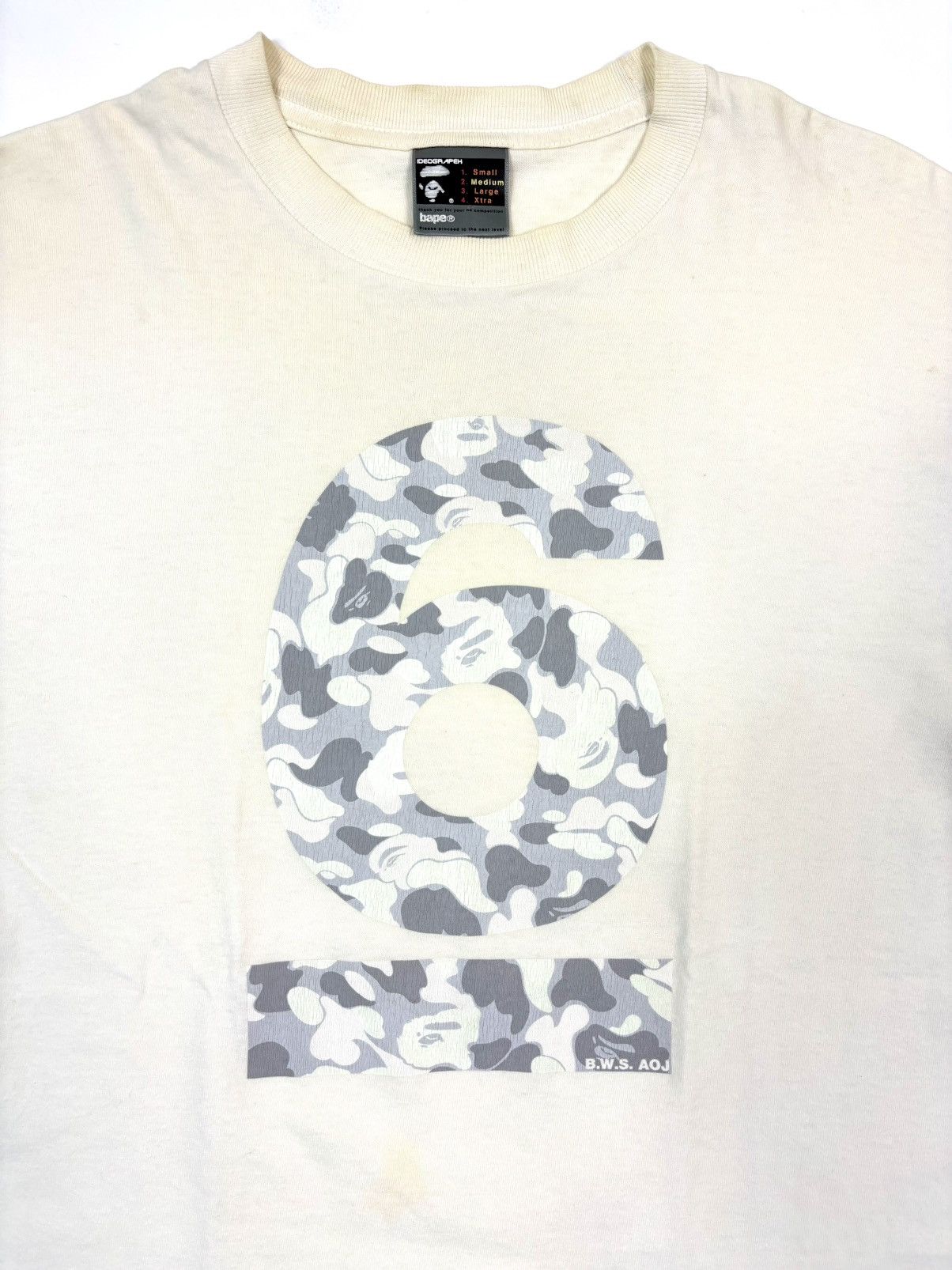Bape 2005 A Bathing Ape Aoyama 6th Anniversary Tee – Nigo Era Size US M / EU 48-50 / 2 - 2 Thumbnail