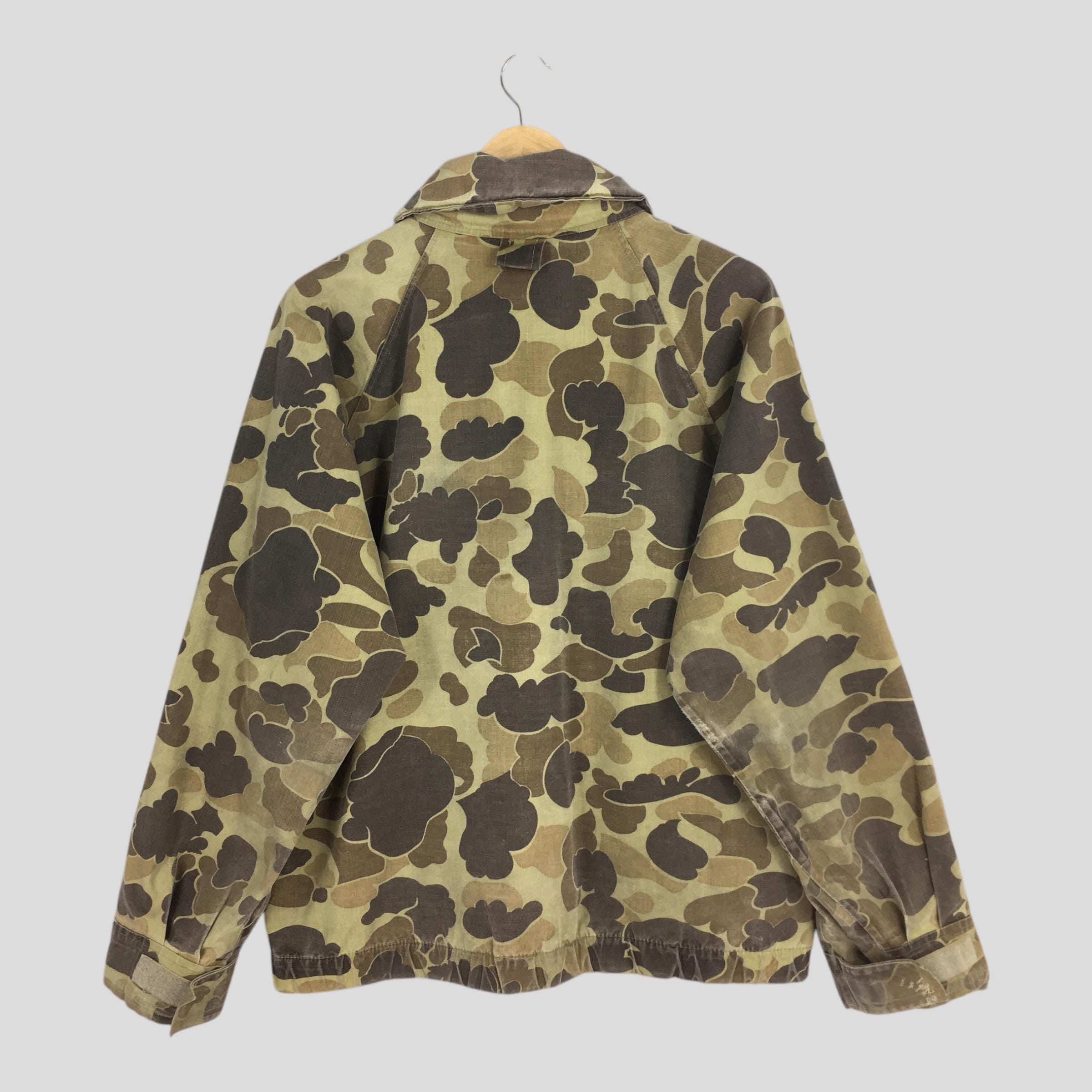 Columbia Vintage 1990s Columbia Duck Camo Hunting Jacket Large Size US L / EU 52-54 / 3 - 9 Thumbnail