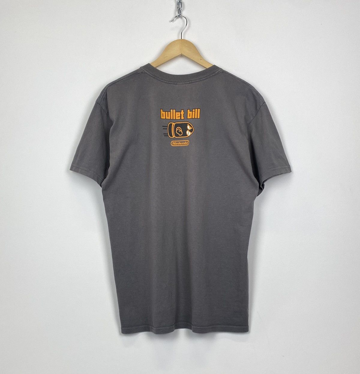 Other 2009 Nintendo Bullet Bill T-Shirt Size L Gildan Faded Grey Size US L / EU 52-54 / 3 - 6 Thumbnail