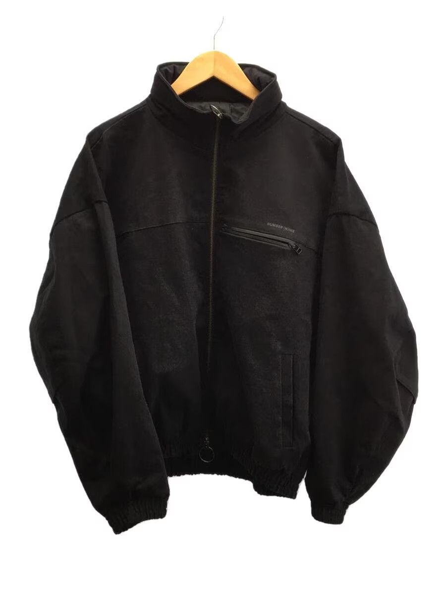 image of Number N Ine Number Nine Boxy Denim Jacket in Black, Men's (Size Medium)