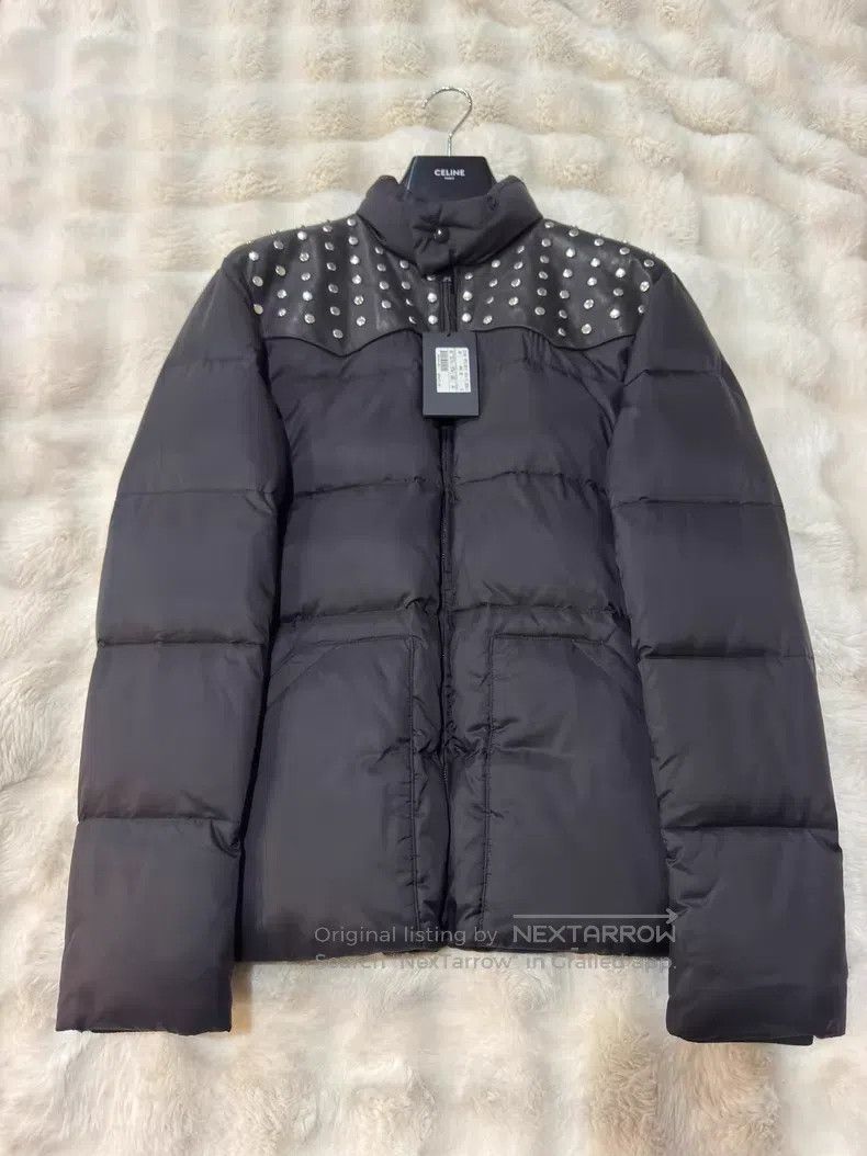 Saint Laurent Paris Saint Laurent Paris Studded Leather Padded Jacket Size US M / EU 48-50 / 2 - 1 Thumbnail