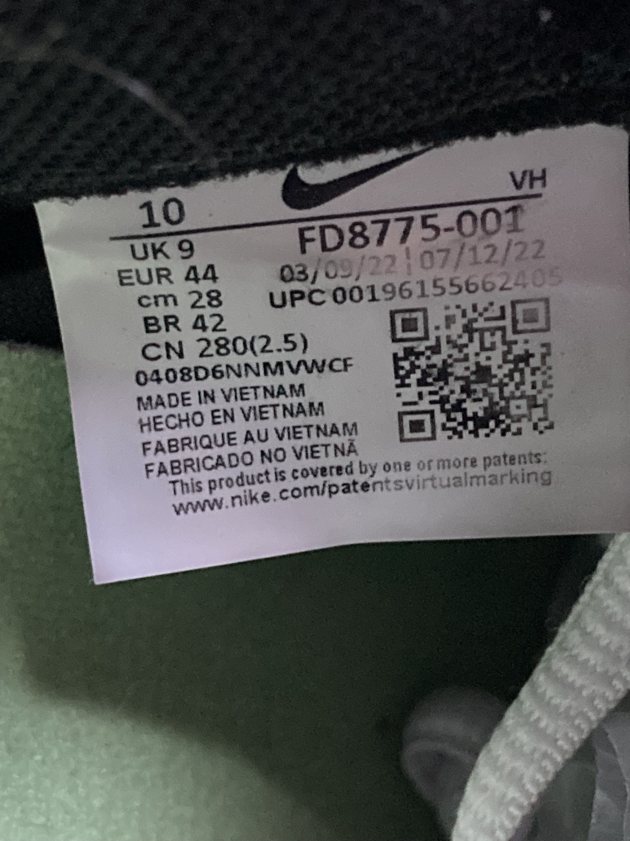 Nike Nike Sb Dunk Low Huf San Francisco US 10 EU 44 Size US 10 / EU 43 - 8 Thumbnail