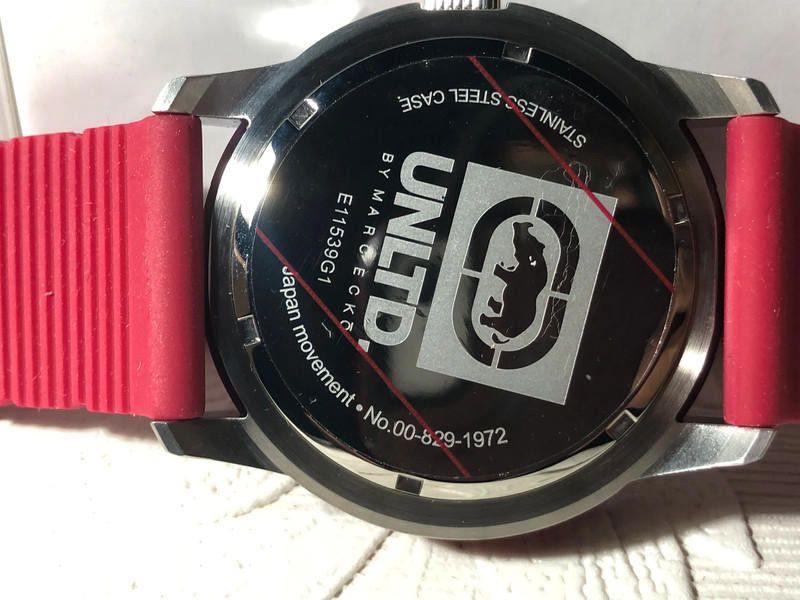 Designer Unisex LTD Adult Analogue red Strap Watch - Limited Edition Size ONE SIZE - 8 Thumbnail