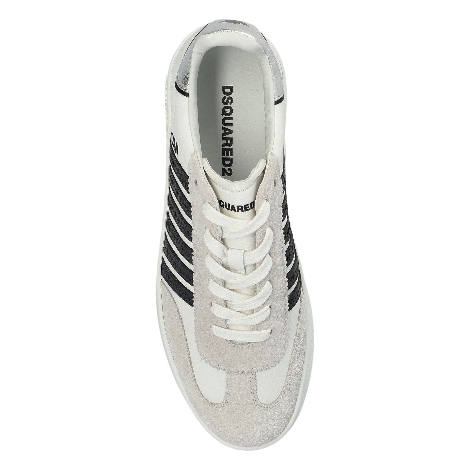 Dsquared2 DSQUARED2 Boxer White/Ivory Sneakers New & Authentic (Women' Size US 6 / IT 36 - 5 Thumbnail