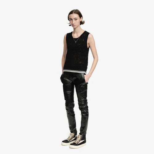 Rick Owens o1y0126 Denim Pant in Black Size 27" / US 4 / IT 40 - 4 Thumbnail