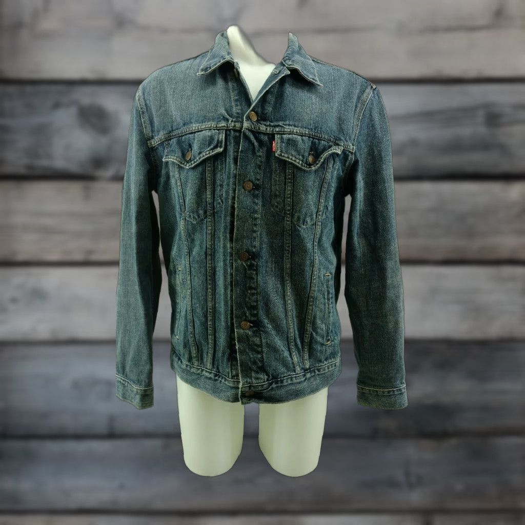Levi's Levis Strauss Jacket Men’s XL Blue Red Tab Jean Jacket Shirt/Jacket Mens Blue Size US 36 / EU 52 - 1 Thumbnail