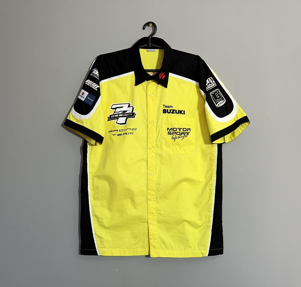 チームスズキ TEAM SUZUKI 半袖シャツ ビンテージ Racing