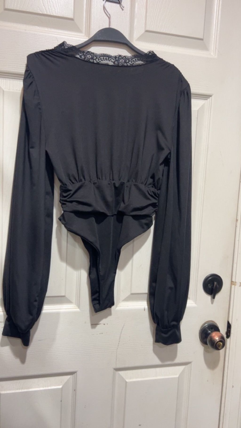 Other Women's Unbranded Black Long Sleeve Bodysuit XL Size XL / US 12-14 / IT 48-50 - 5 Thumbnail