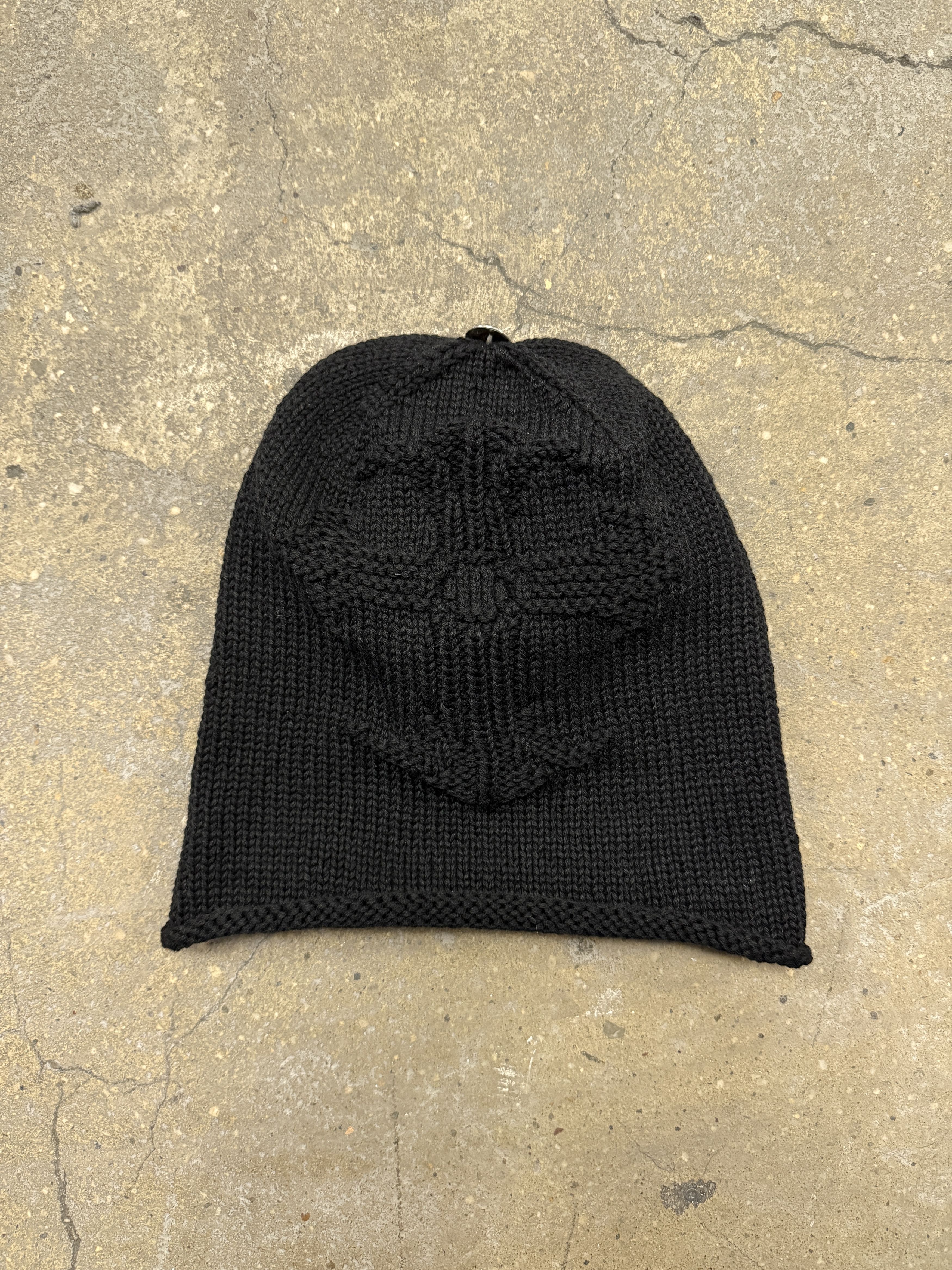 Chrome Hearts CH CASHMERE CROSS WEAVE BEANIE Size ONE SIZE - 1 Thumbnail