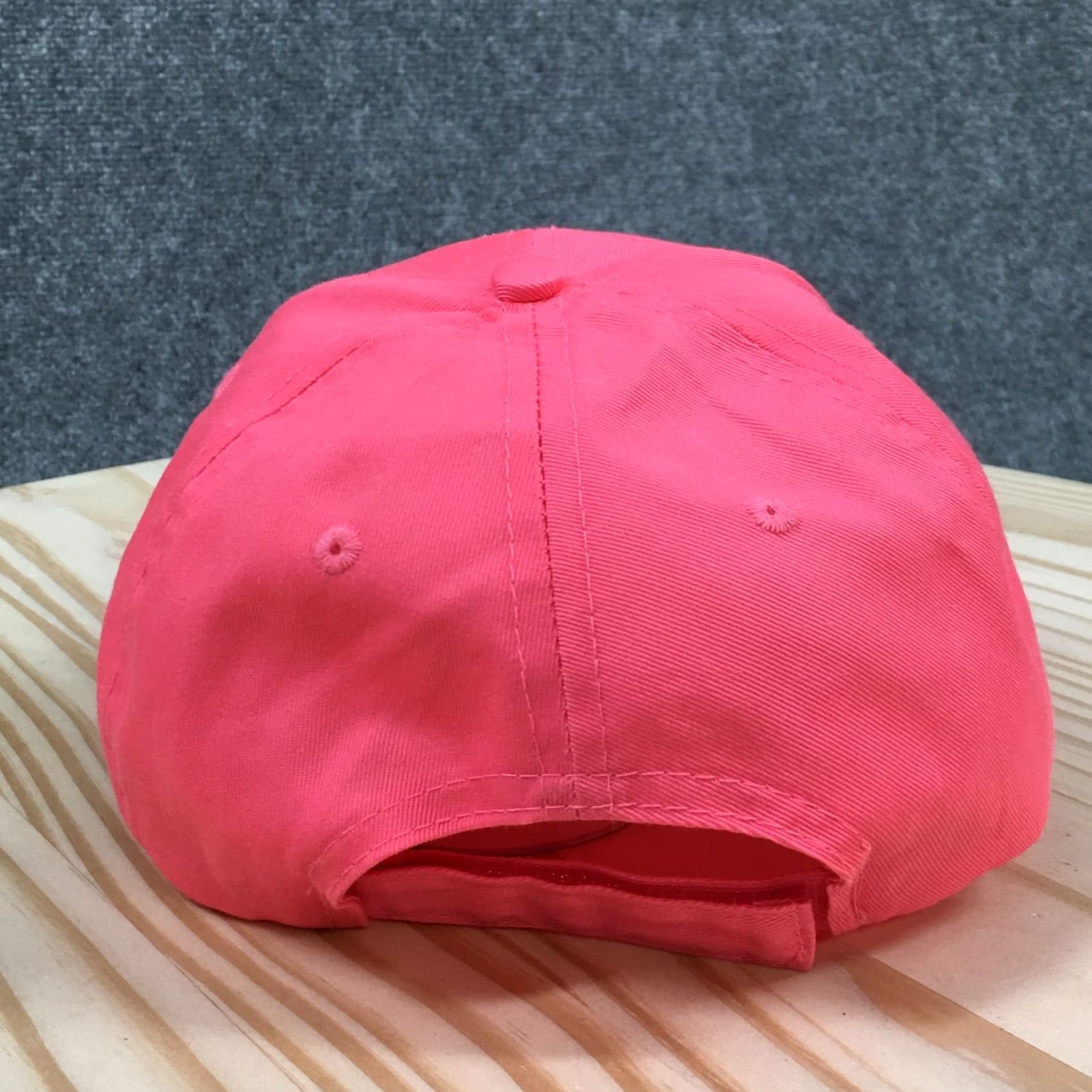 Port & Company Ford Ellsworth Baseball Cap Hat Mens One Size Pink Embroidered Logo Adjustable Size ONE SIZE - 6 Thumbnail