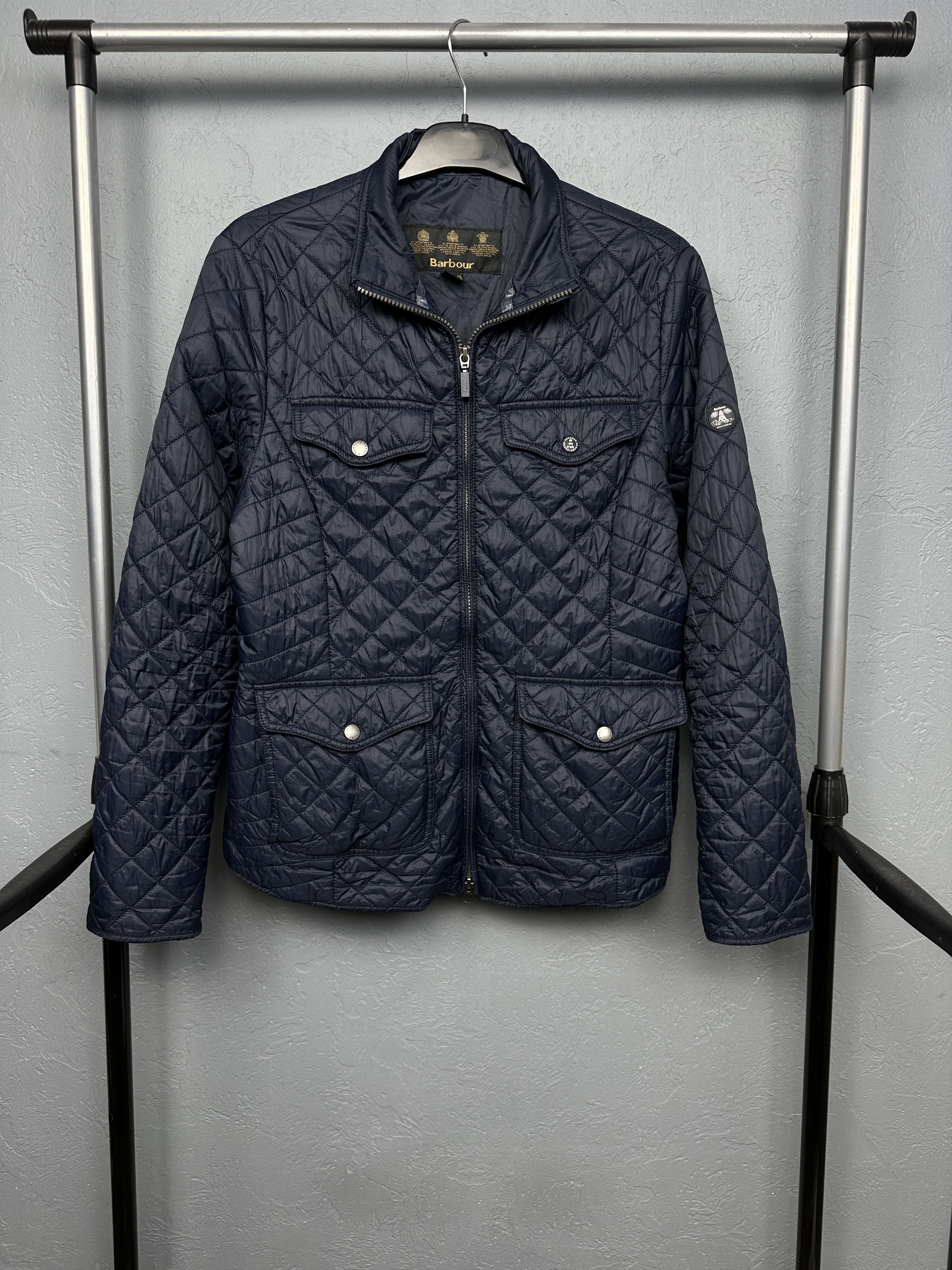 Barbour Barbour Womens Formby Quilt Quilted Jacket Size L / US 10 / IT 46 - 1 Thumbnail