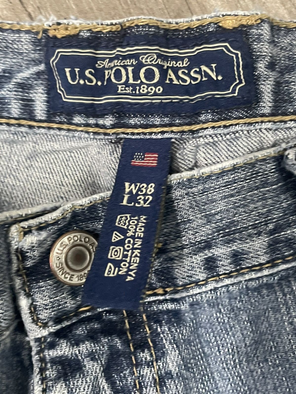 U.S. Polo Assn. U.S. Polo ASSN. Denim Pants Size US 38 / EU 54 - 3 Thumbnail