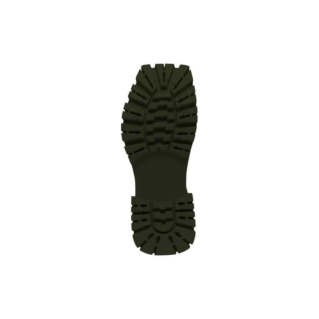Balenciaga o1in1g0724 Trooper Rubber Boot in Dark Green Size US 11 / IT 41 - 4 Thumbnail