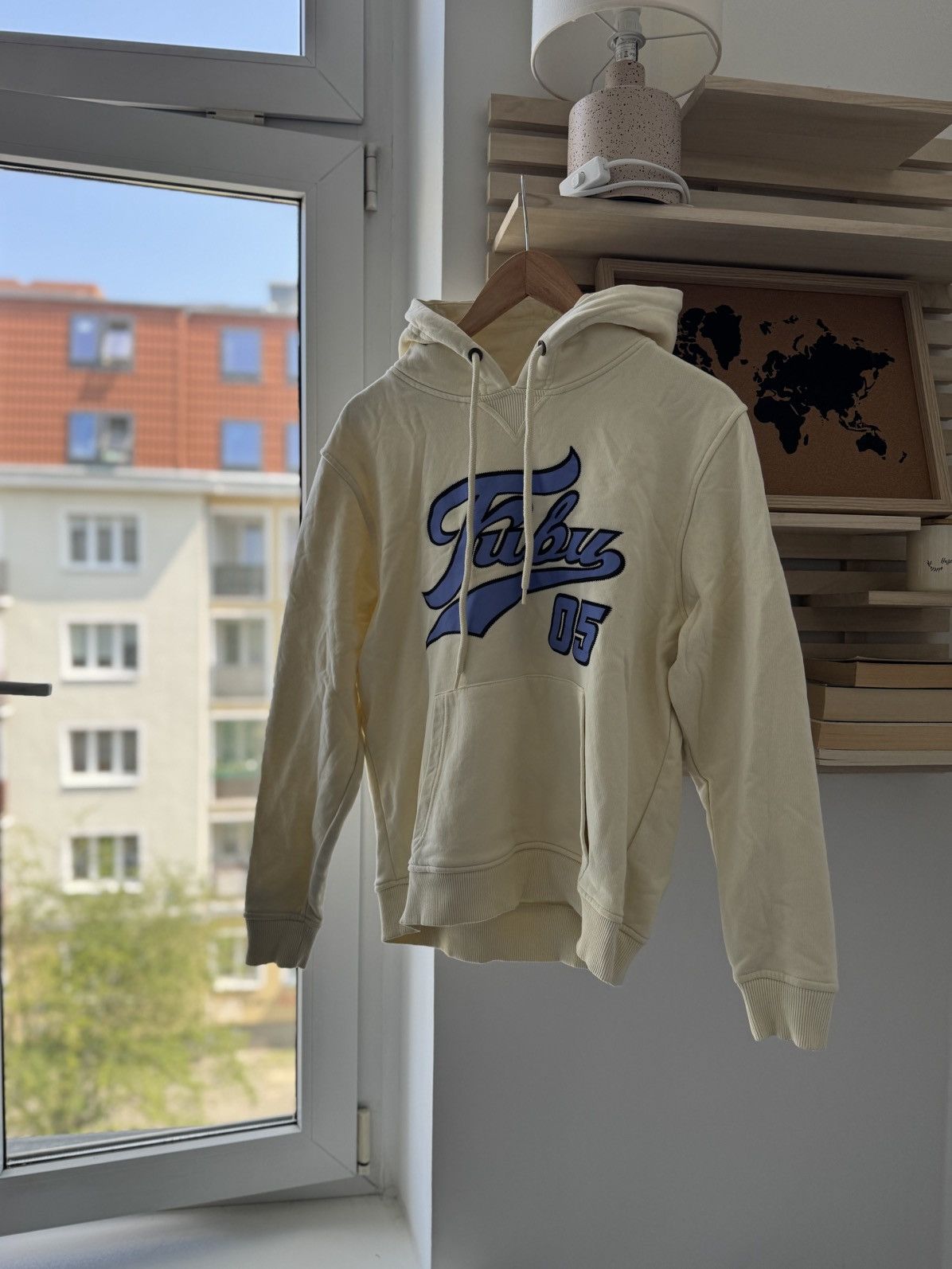 Fubu Fubu Hoodie 05 Big Logo Beige Vintage Size US S / EU 44-46 / 1 - 7 Thumbnail