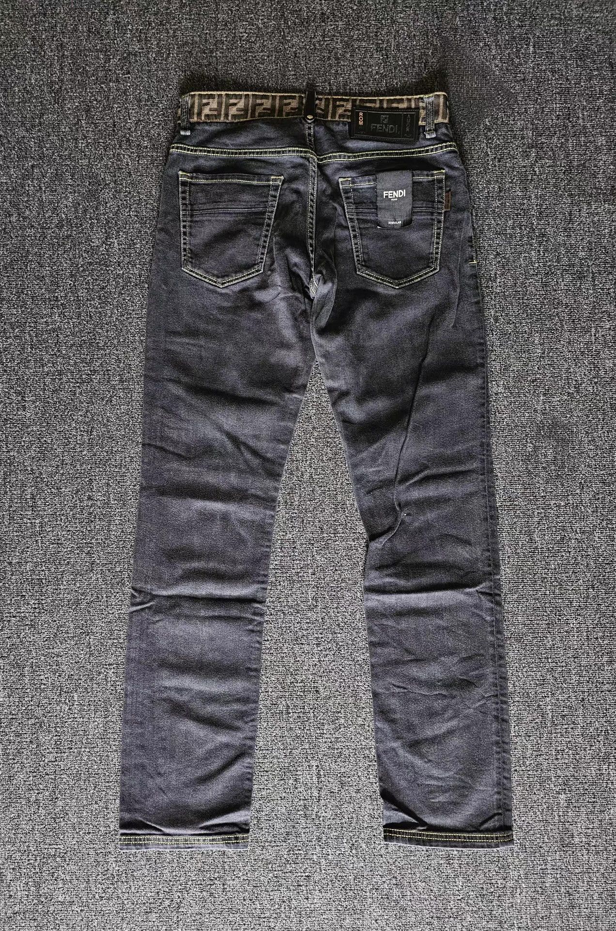 Fendi Fendi FF jeans Size US 32 / EU 48 - 2 Thumbnail