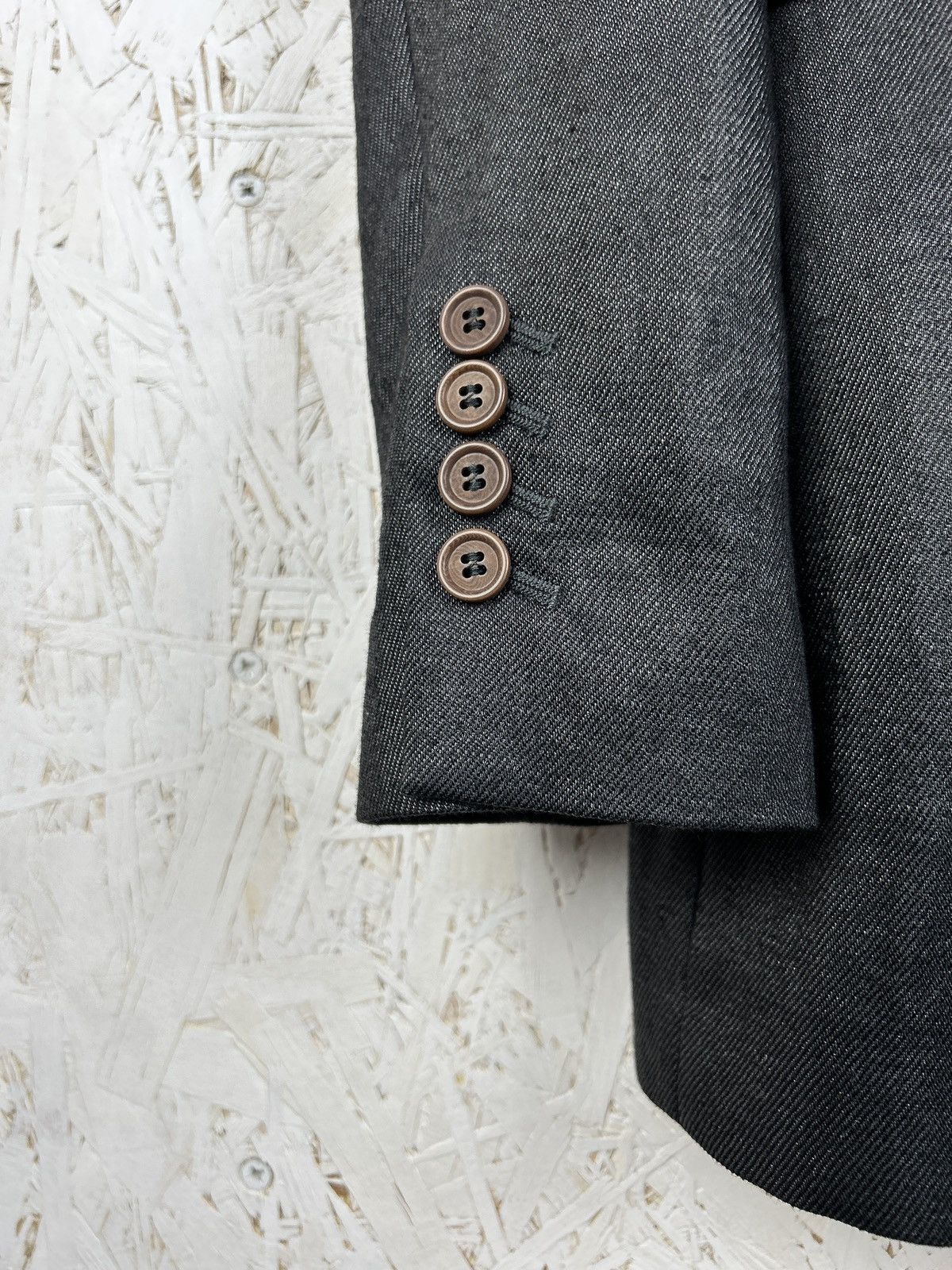 Brunello Cucinelli Brunello Cucinelli Lino Waxed Blazer Jacket Size S / US 4 / IT 40 - 2 Thumbnail