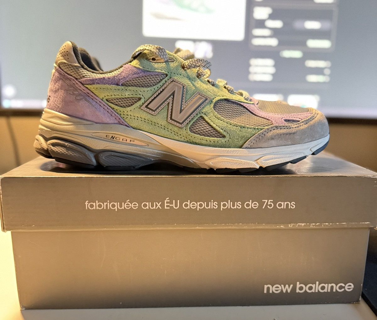 New Balance × Stray Rats Stray Rats New Balance 990v3 Joker Reprise Finale Size US 9.5 / EU 42-43 - 1 Thumbnail