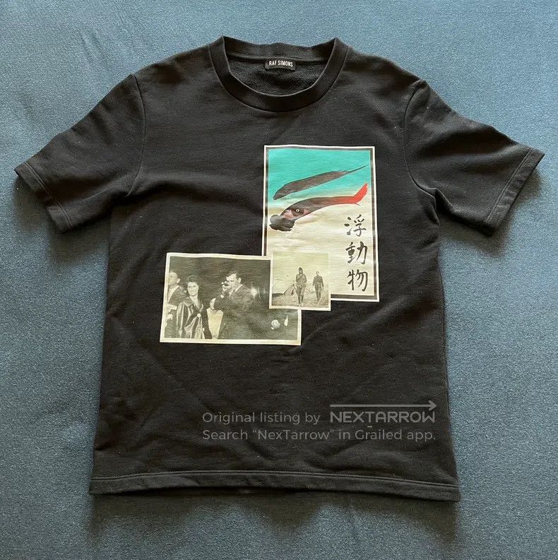 Raf Simons Raf simons Printed black T-shirt Size US M / EU 48-50 / 2 - 1 Thumbnail