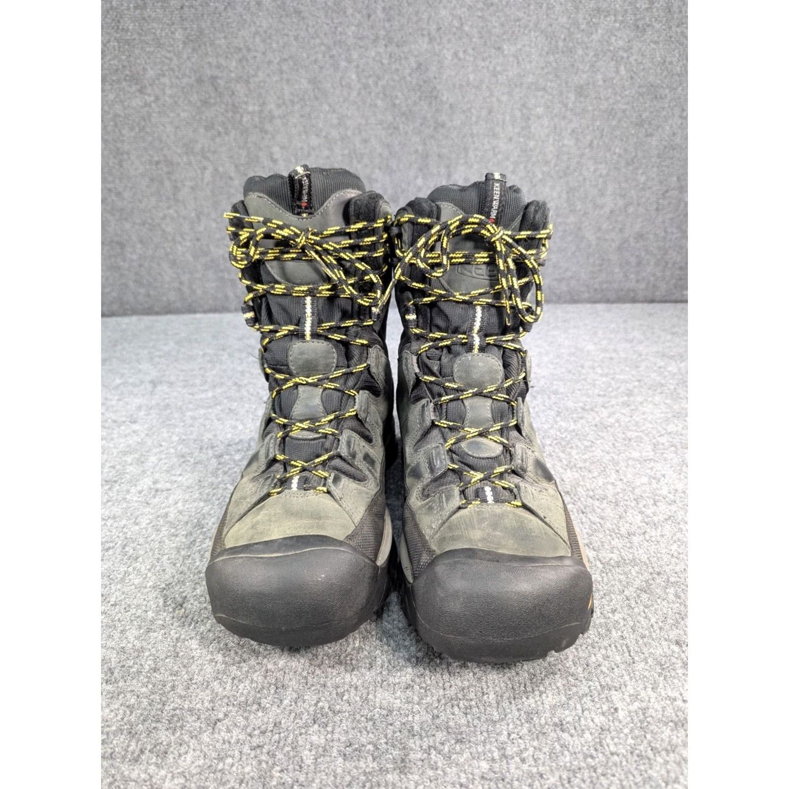 KEEN KEEN Summit County II 450g Insulated Winter Hiking Boots Mens 9 Waterproof -35°F Gray/Black Winter Hiking Mens 9 Waterproof Boots Size US 9 / EU 42 - 4 Thumbnail