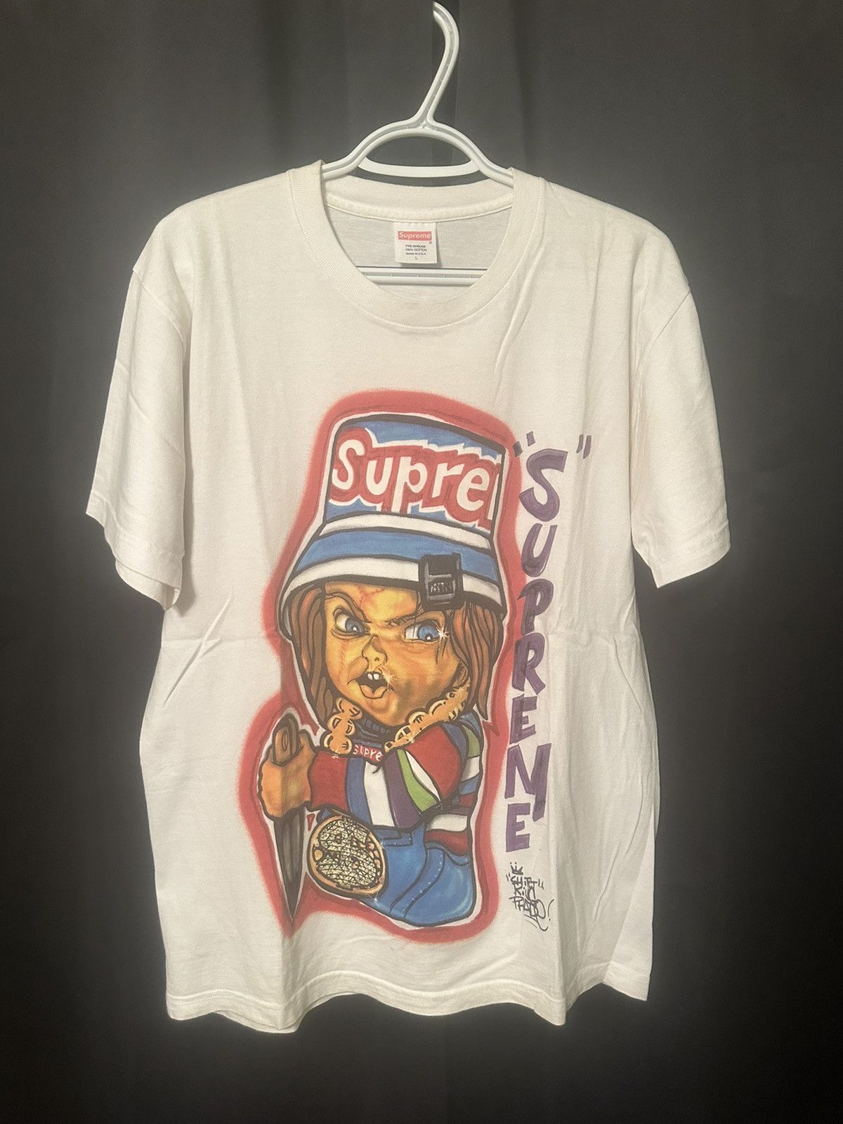 Supreme Supreme X ShirtKingPhade S/S14 “ Forty Duece “ Chucky Tee Size US L / EU 52-54 / 3 - 1 Thumbnail
