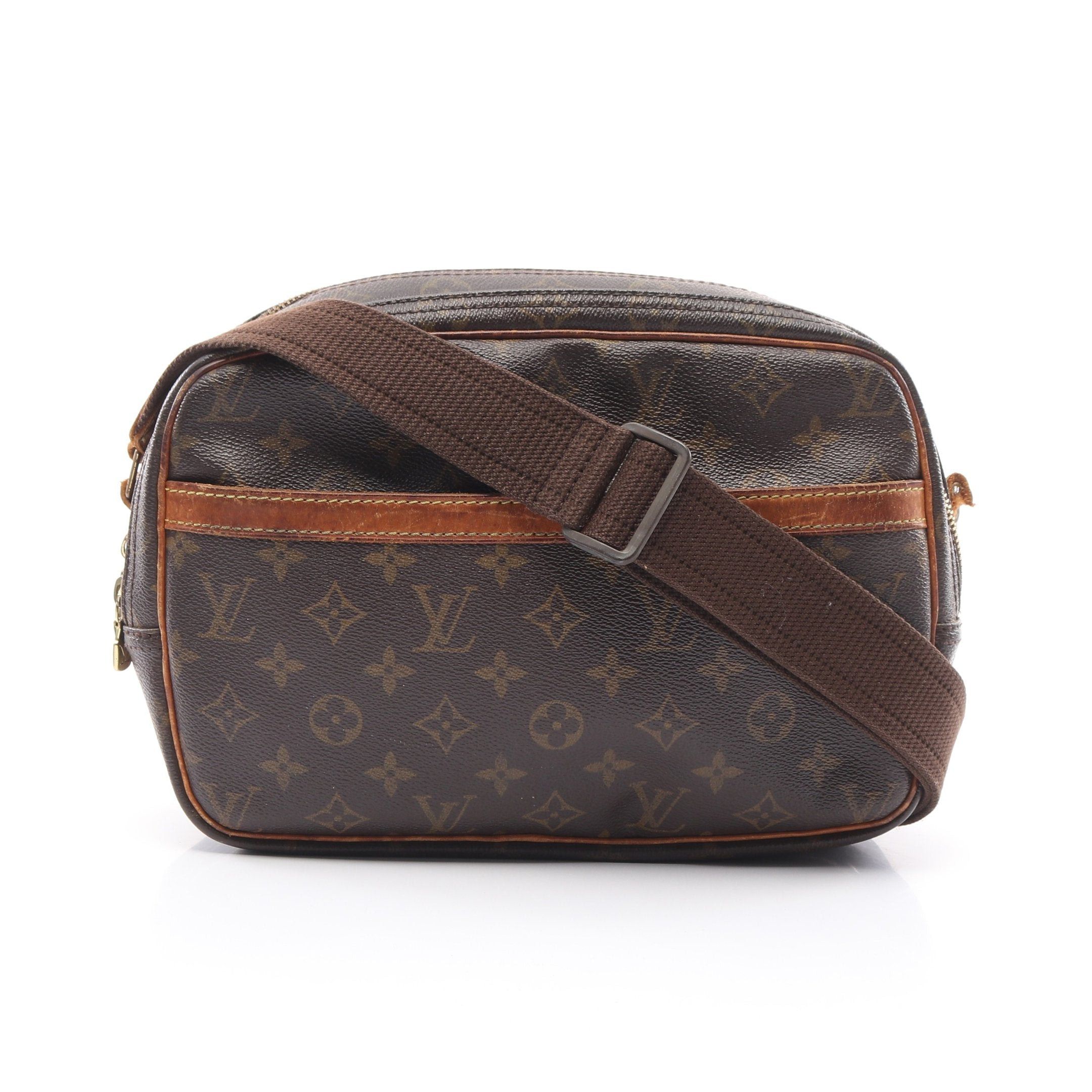 Louis Vuitton Louis Vuitton Reporter Pm Monogram Shoulder Bag Leather Brown Size ONE SIZE - 1 Thumbnail