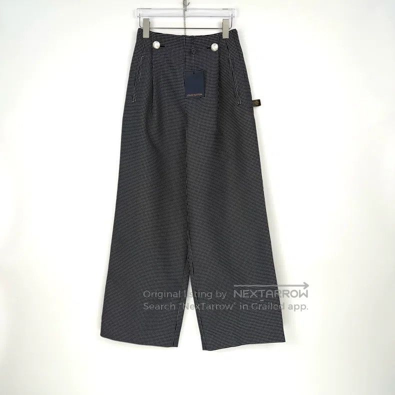 Louis Vuitton Louis Vuitton Black and white small check fritillary butto Size US 36 / EU 52 - 3 Thumbnail