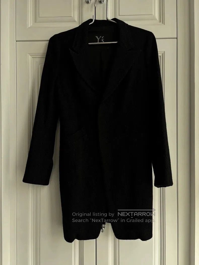 Yohji Yamamoto Yohji Yamamoto Y's Black Wool Long Coat . Size US S / EU 44-46 / 1 - 2 Thumbnail