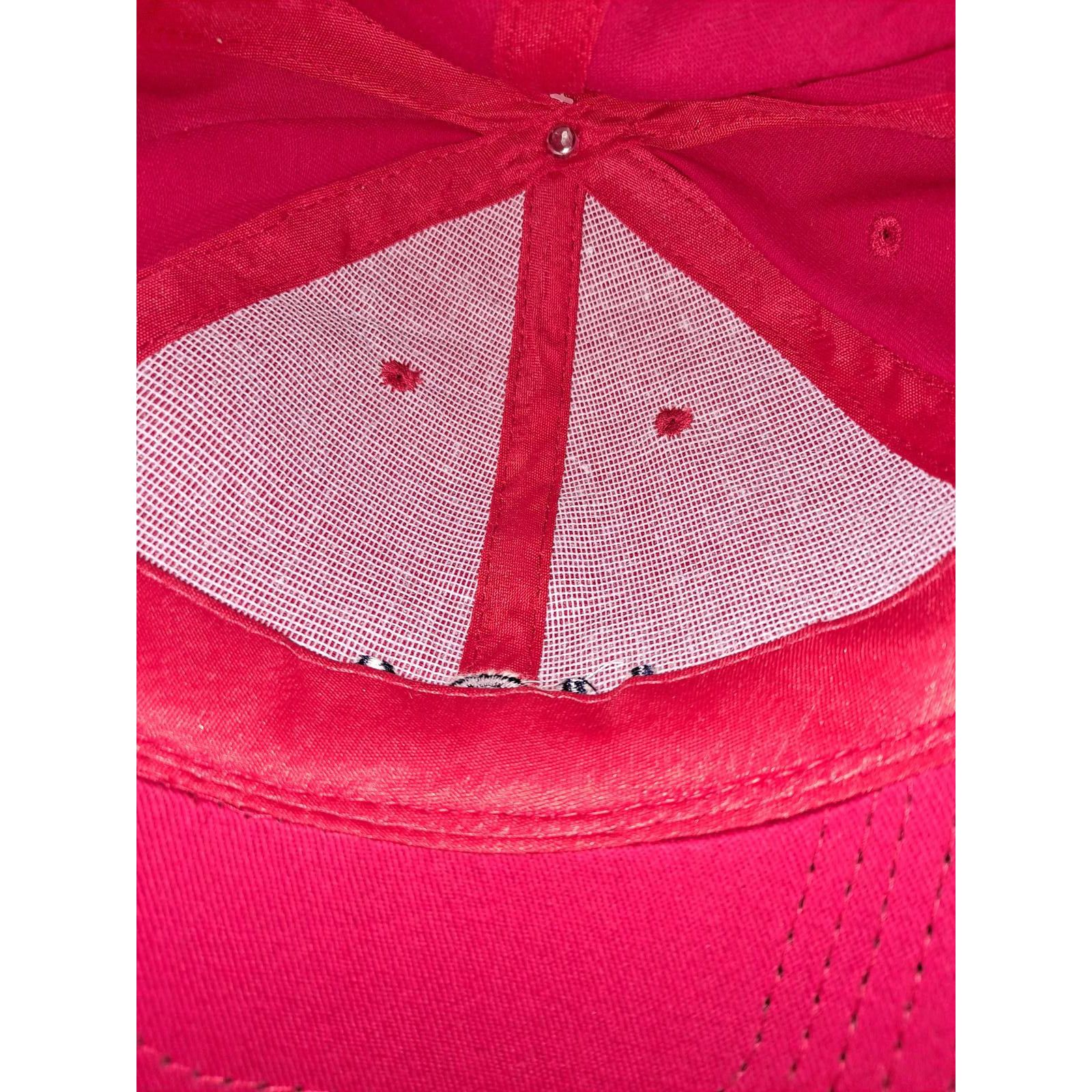 Other New Red and Black USA Adjustable Hat Size ONE SIZE - 4 Thumbnail