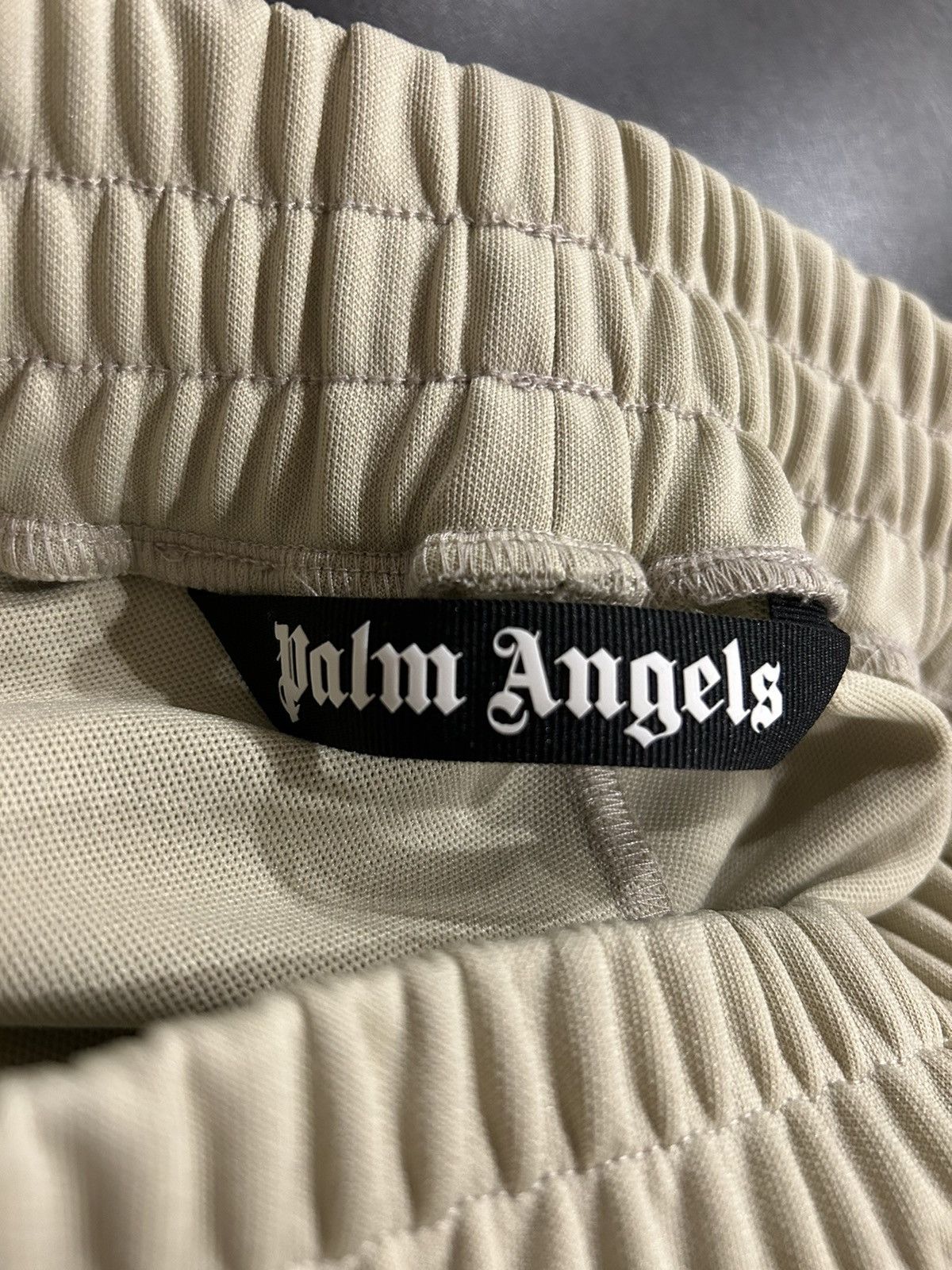 Palm Angels Cream Side Stripe Logo Pant Size US 30 / EU 46 - 6 Thumbnail