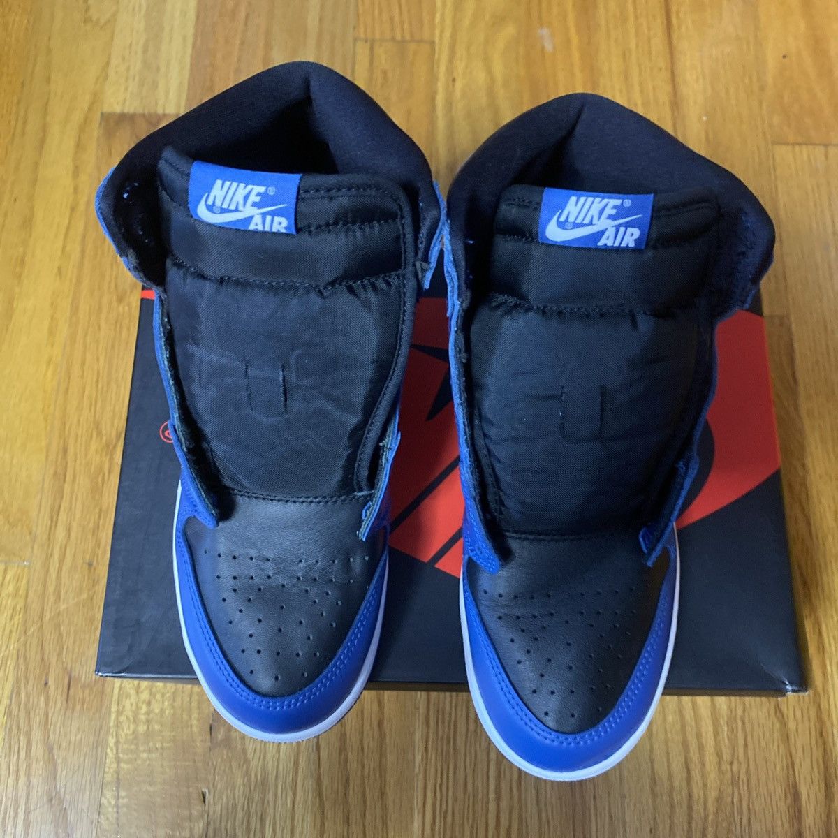Jordan Brand × Nike Jordan 1 High GS Dark Marina Blue Size US 6.5 / EU 39-40 - 7 Thumbnail