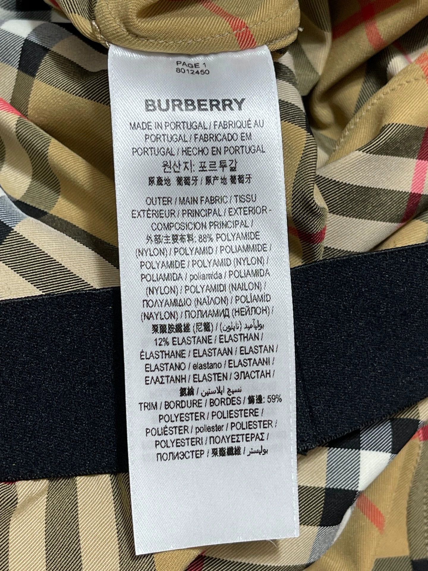 Burberry Burberry Leggings XS new with tags classic check Size 25" / US 0 / IT 36 - 6 Thumbnail