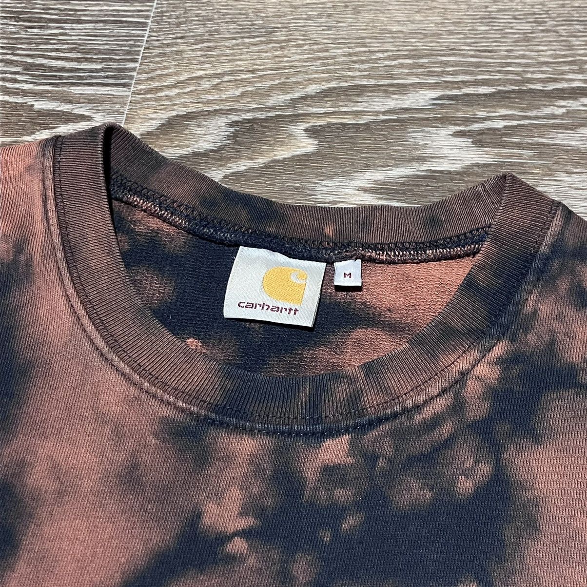 Carhartt Custom CARHARTT College Big Logo Tie Dye Cotton Sweatshirt Size US M / EU 48-50 / 2 - 10 Thumbnail