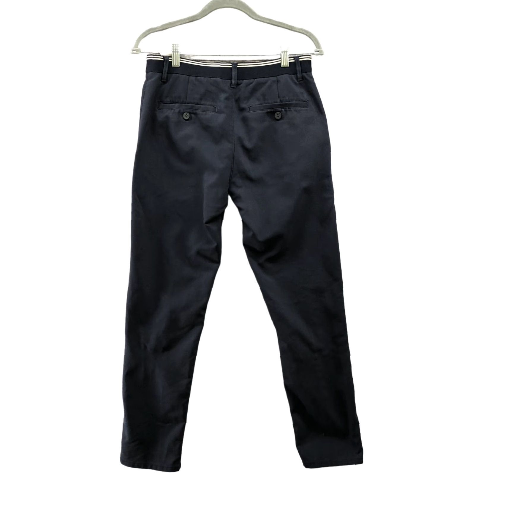 Zara Zara Slim Fit Stretch Pants Mens XS Navy Blue Dress Pant Flat Front Elastic Slim Fit Stretch Pants Mens XS Navy Blue Dress Pants Flat Front Elastic Size US 27 - 2 Thumbnail