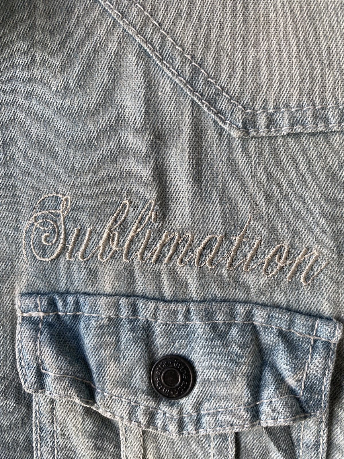 In The Attic × Seditionaries In The Attic Sublimation Skull Distressed Button Shirt Size US M / EU 48-50 / 2 - 10 Thumbnail