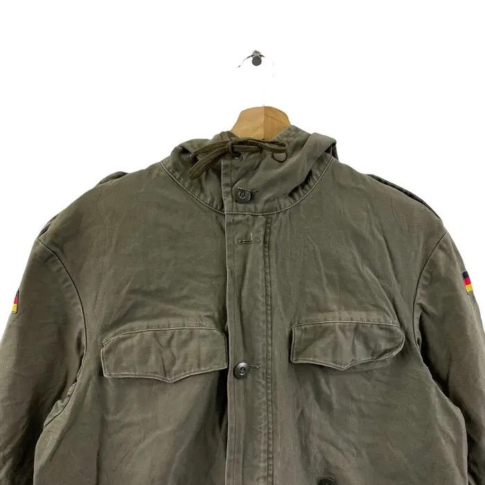 Vintage Vtg 1982 FEUCHTER RINGELAI GERMAN Army Trench Coat Size US L / EU 52-54 / 3 - 2 Thumbnail