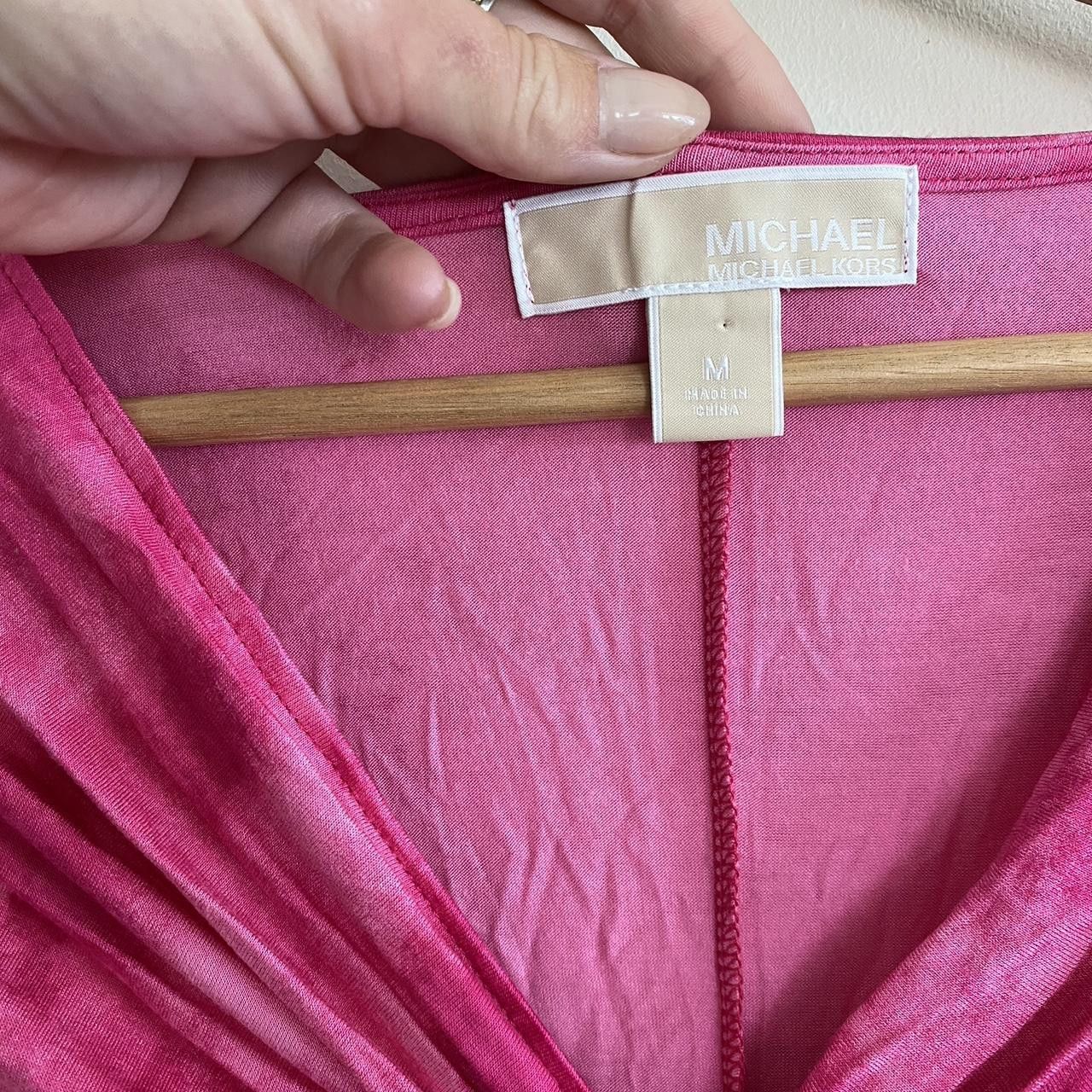 Michael Kors MICHAEL KORS PINK MIDI DRESS SUMMER VACATION SIZE MEDIUM Size M / US 6-8 / IT 42-44 - 4 Thumbnail