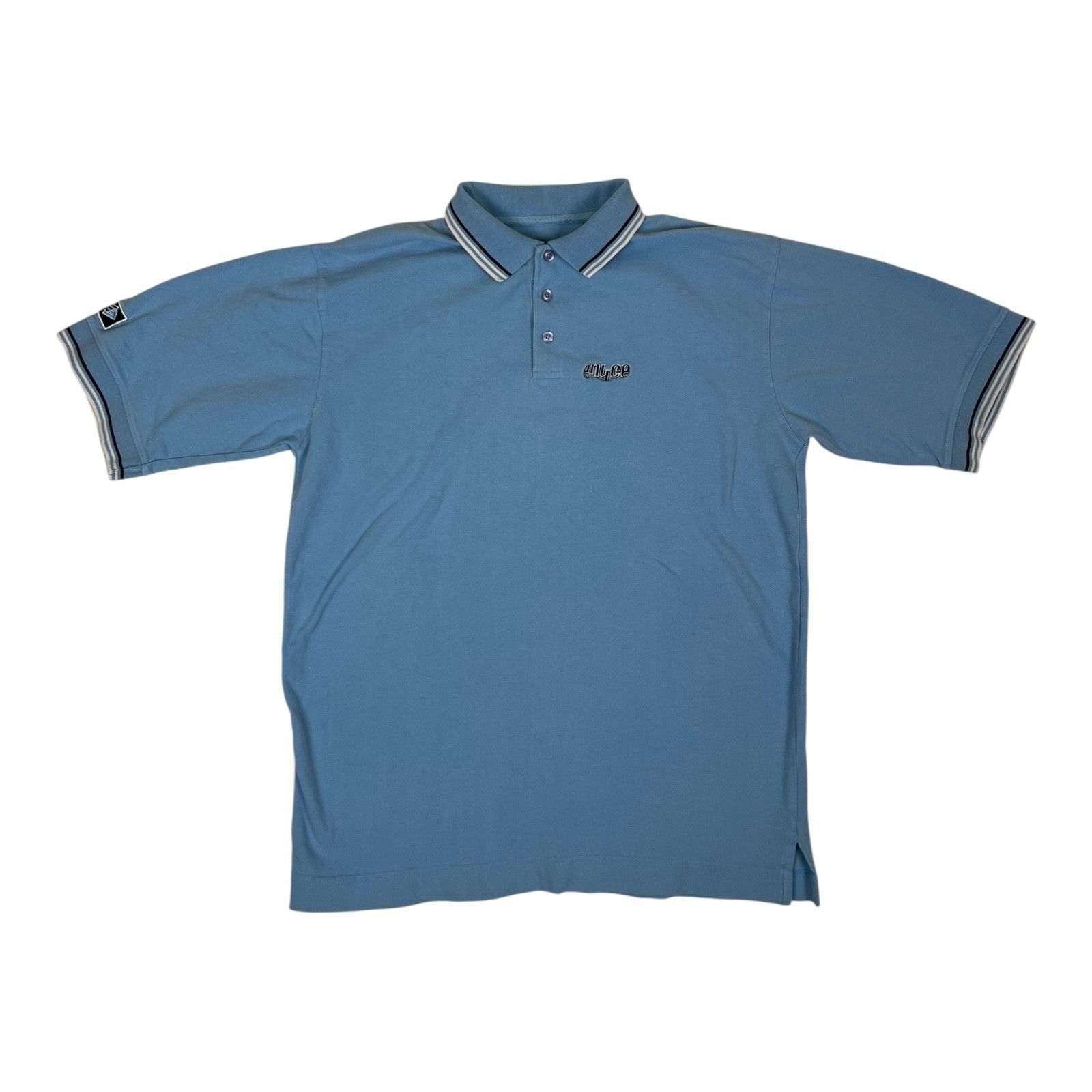 Enyce Vintage Enyce Polo Shirt Size Large Blue Y2K Hip Hop Size US L / EU 52-54 / 3 - 1 Thumbnail