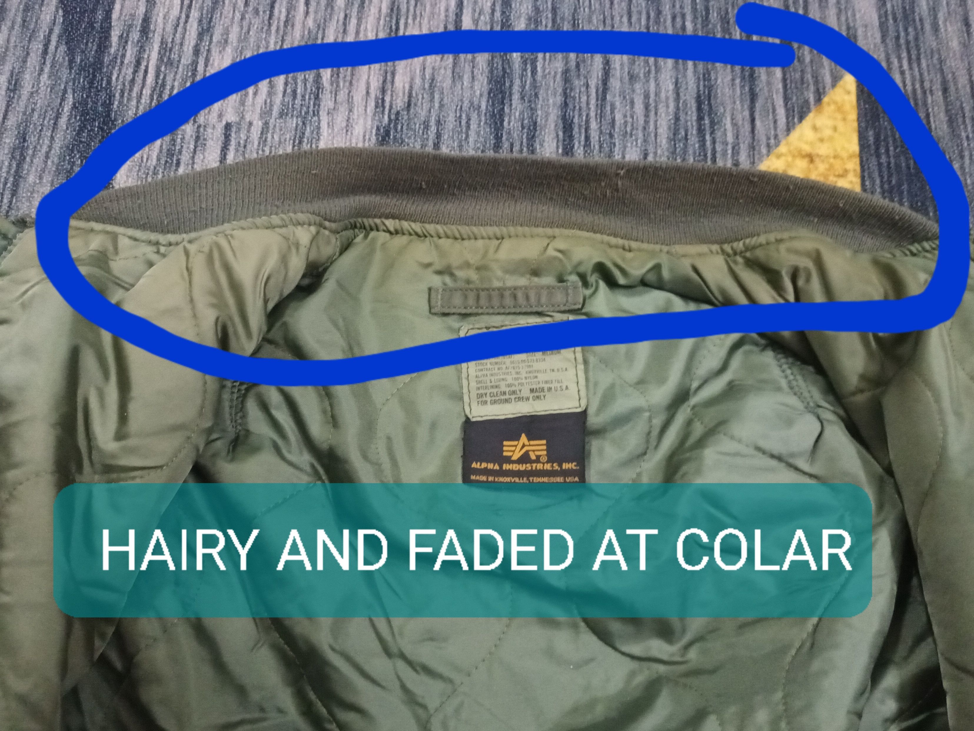 Alpha Industries 🔥 ALPHA INDISTRIES MA-1 FLYERS JACKET 🔥 Size US M / EU 48-50 / 2 - 11 Thumbnail