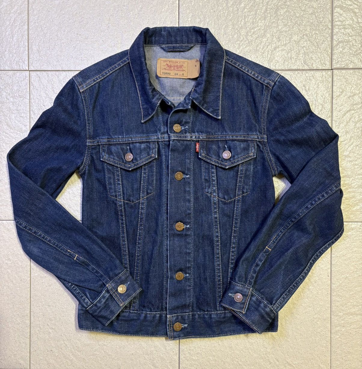 Levi's Vintage Levi's 70590 04 Denim Trucker Jacket Womens Size S Size S / US 4 / IT 40 - 1 Thumbnail