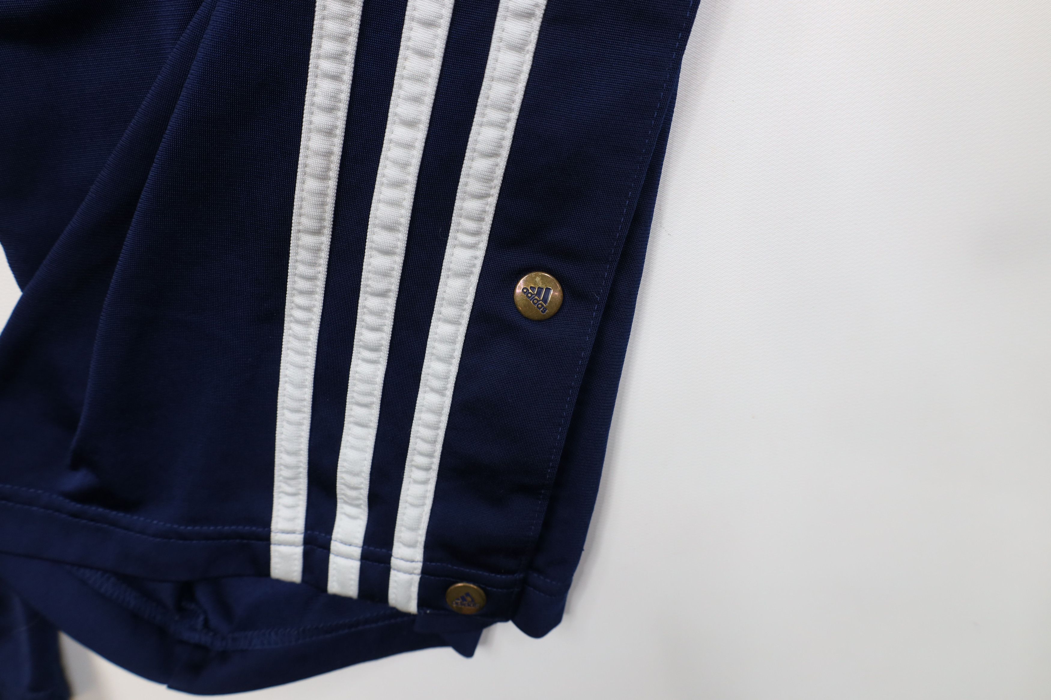 Adidas Vintage Adidas Spell Striped Tearaway Wide Leg Pants Blue Size US 32 / EU 48 - 5 Thumbnail