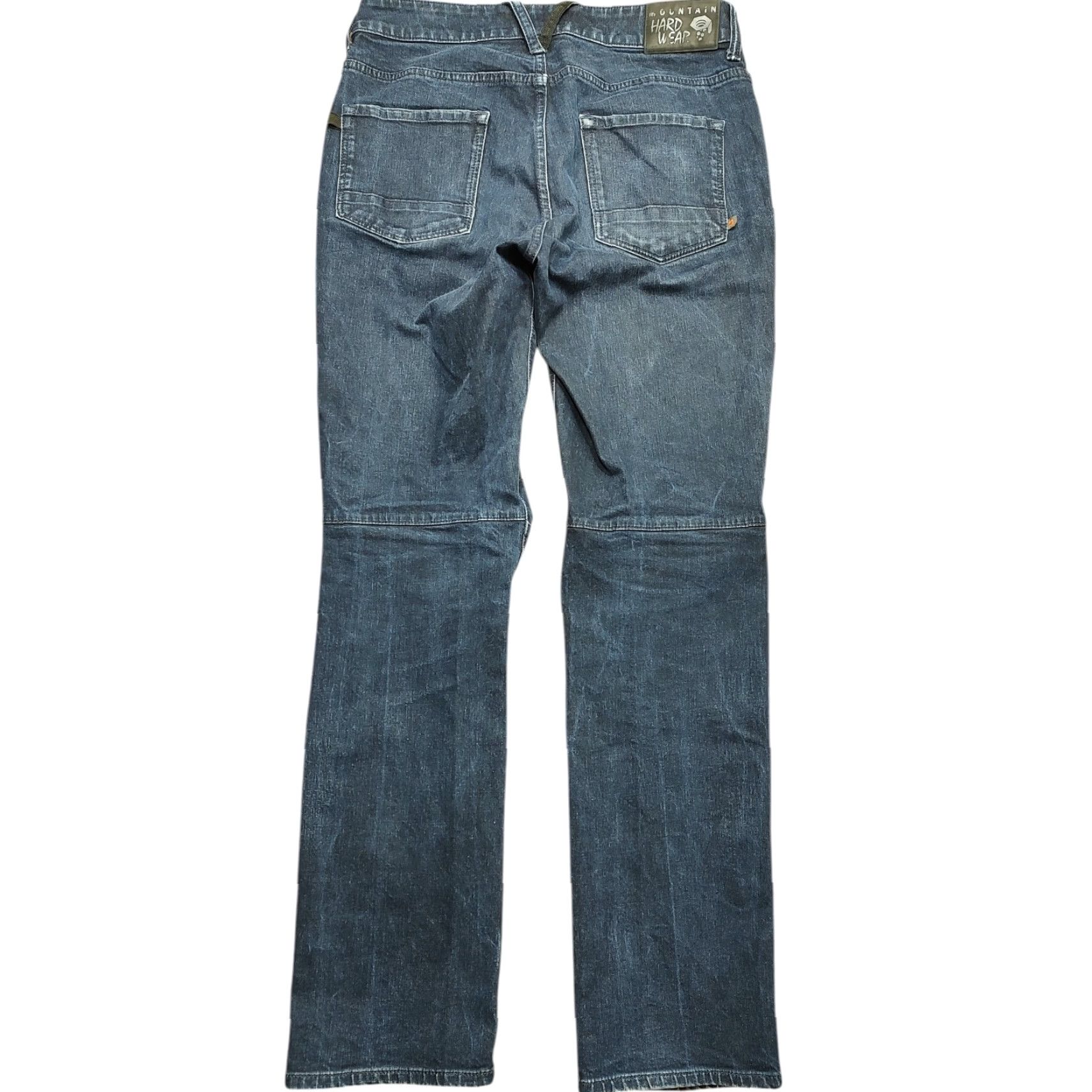 Mountain Hardwear VINTAGE Mountain Hardwear Jeans Mens 30x32 Straight Stretch Denim Blue 5-Pocket Logo Zipper Comfortable Outdoor Mens Size US 30 / EU 46 - 2 Thumbnail