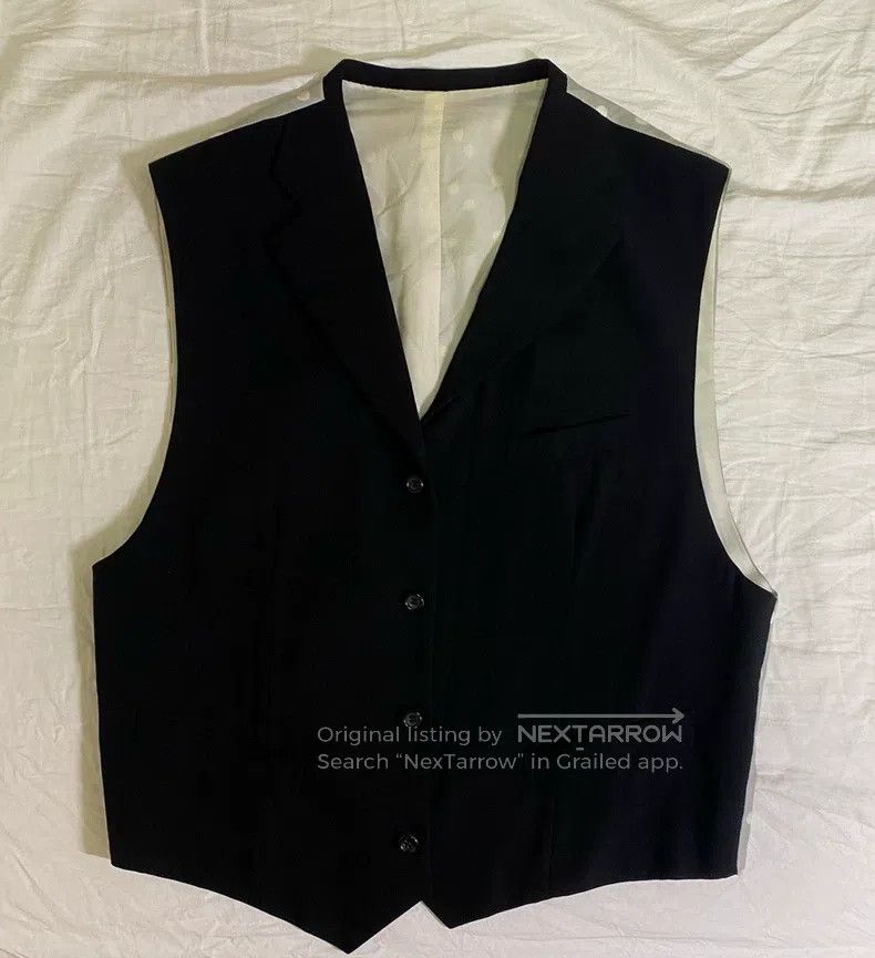 Comme des Garcons Comme Des Garcons Black Suit Vest Size US M / EU 48-50 / 2 - 1 Thumbnail
