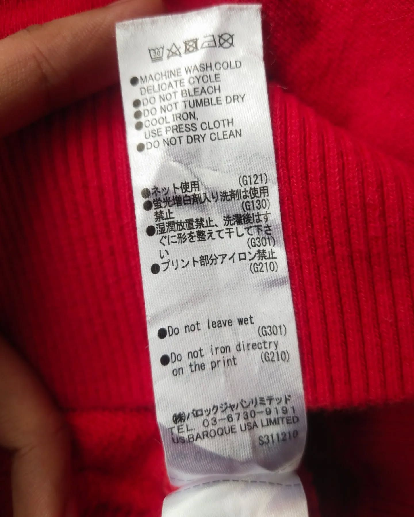 Kangol × MOUSSY Moussy Studio Wear x Kangol Red Reversed Big Logo Crewneck Size L / US 10 / IT 46 - 8 Thumbnail